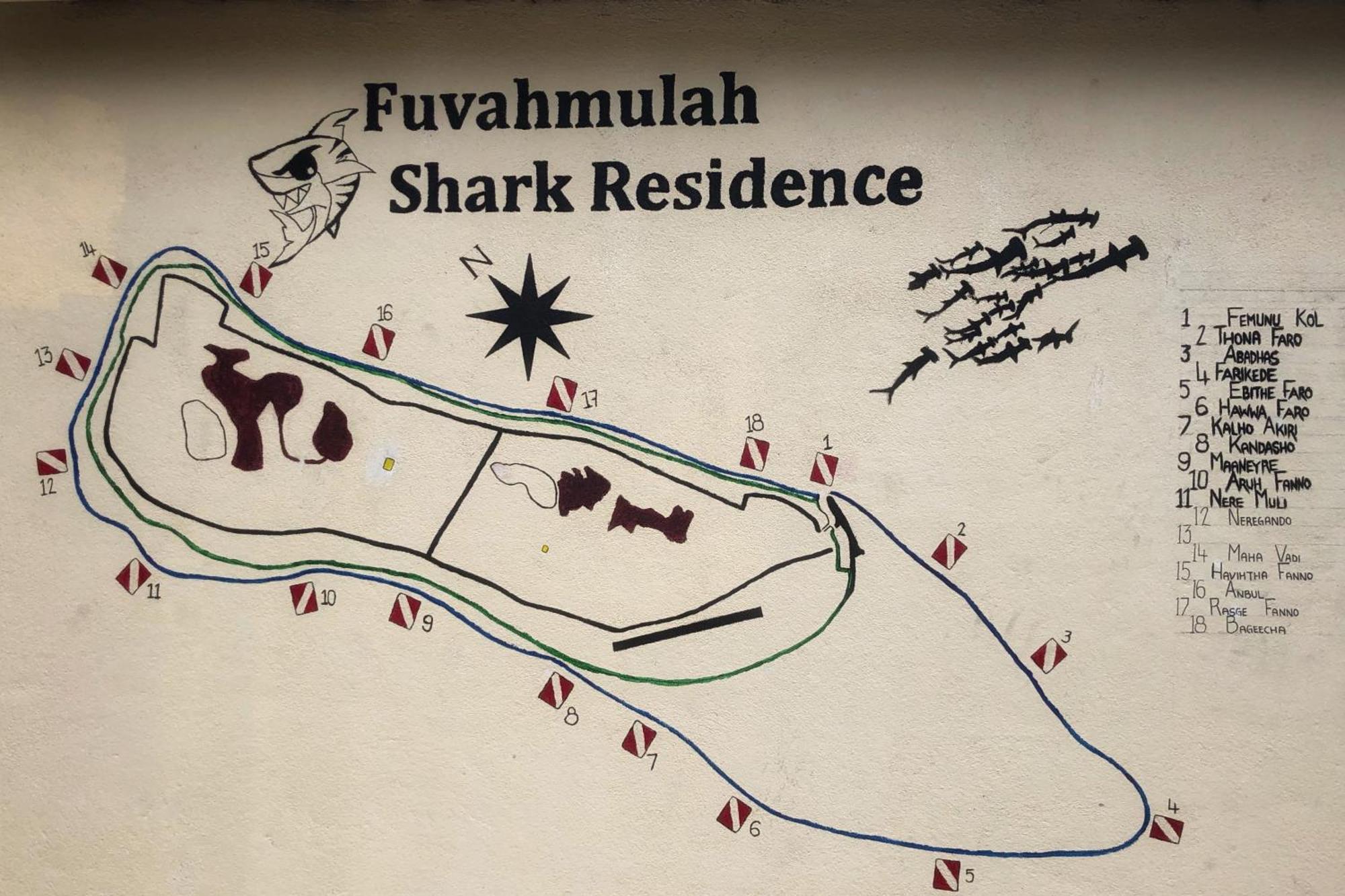Tiger Shark Residence & Dive Fuvahmulah Exterior photo